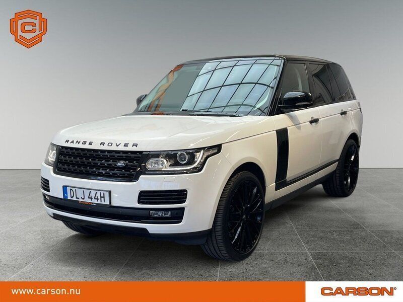Vit (vit/ svart tak) Begagnad 2017 Land Rover Range Rover Autobiography SUV | 699 900 kr (Dyr) - Bild 1/3