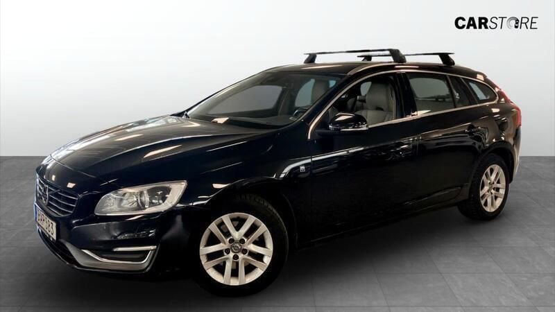 Svart (blue) Begagnad 2015 Volvo V60 Ocean Race Kombi | 119 900 kr (Bra pris) - Bild 1/4