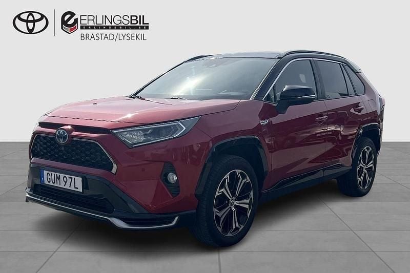 Röd Begagnad 2021 Toyota RAV4 Hybrid Premium SUV | 399 000 kr (Marknadspris) - Bild 1/4