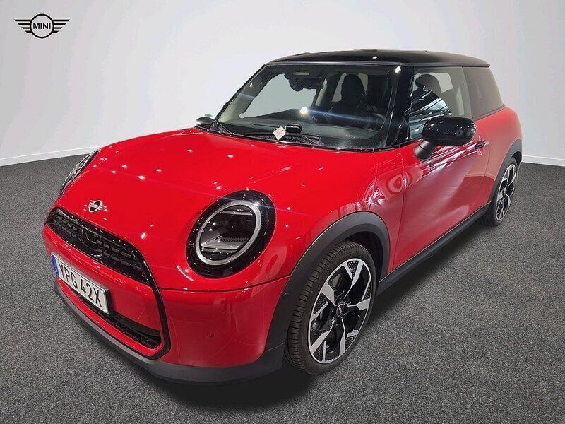 Röd Ny 2024 Mini Cooper Halvkombi | 319 900 kr - Bild 1/4