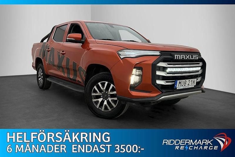 Orange Begagnad 2022 Maxus e-T90 Pickup | 369 800 kr - Bild 1/3