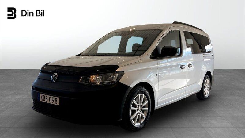Silver Begagnad 2022 VW Caddy Maxi California Minibuss | 485 000 kr (Lite dyr) - Bild 1/4