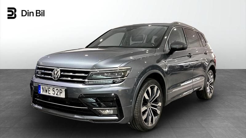Grå Begagnad 2019 VW Tiguan Allspace SUV | 339 900 kr (Marknadspris) - Bild 1/4