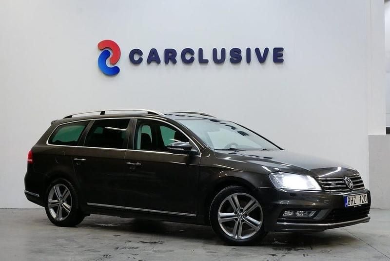 Brun Begagnad 2013 VW Passat R-line Kombi | 59 900 kr (Bra pris) - Bild 1/4