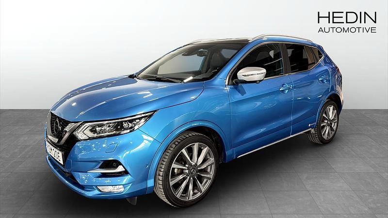 Blå Begagnad 2019 Nissan Qashqai Tekna+ SUV | 179 900 kr (Marknadspris) - Bild 1/4