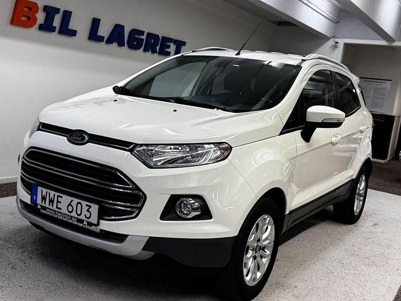 Vit Begagnad 2017 Ford Ecosport Titanium SUV | 119 900 kr - Bild 1/4
