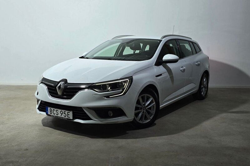 Vit Begagnad 2019 Renault Mégane GrandTour Kombi | 129 800 kr (Marknadspris) - Bild 1/3