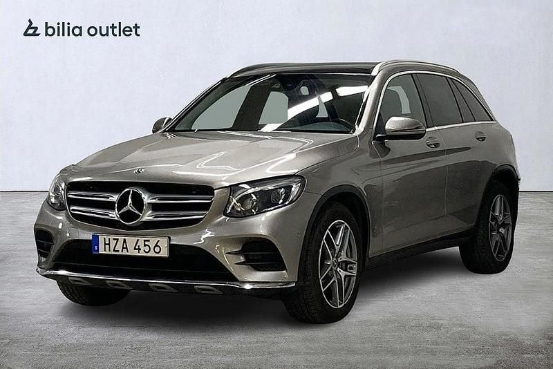 Silver Begagnad 2018 Mercedes GLC220 AMG SUV | 289 900 kr (Lite dyr) - Bild 1/4