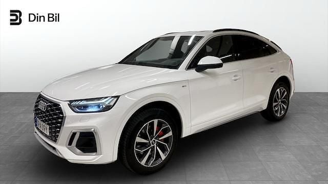 Vit Begagnad 2022 Audi Q5 Sportback S-Line SUV | 499 000 kr (Marknadspris) - Bild 1/4