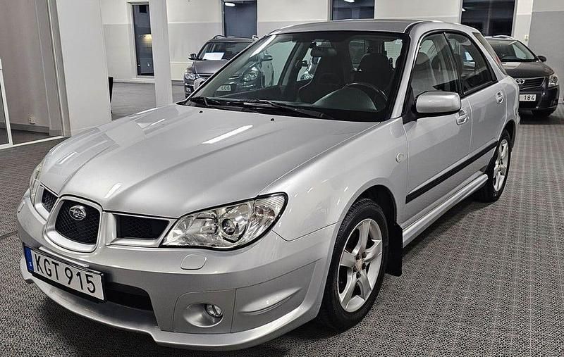 Silver Begagnad 2007 Subaru Impreza Kombi | 59 900 kr (Marknadspris) - Bild 1/4