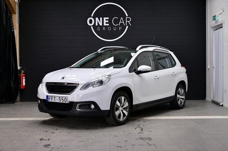 Vit Begagnad 2013 Peugeot 2008 SUV | 58 900 kr (Marknadspris) - Bild 1/4