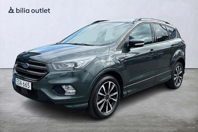 Grön Begagnad 2017 Ford Kuga ST-Line SUV | 149 900 kr (Marknadspris) - Bild 1/4