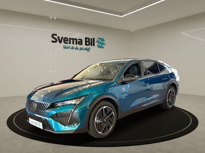 Blå obsession Begagnad 2023 Peugeot 408 GT GT SUV | 349 800 kr (Lite dyr) - Bild 1/4