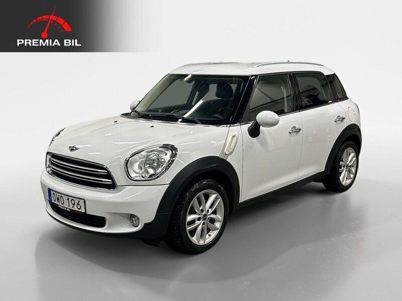 Vit Begagnad 2014 Mini Cooper D Countryman Chili SUV | 94 900 kr (Bra pris) - Bild 1/4