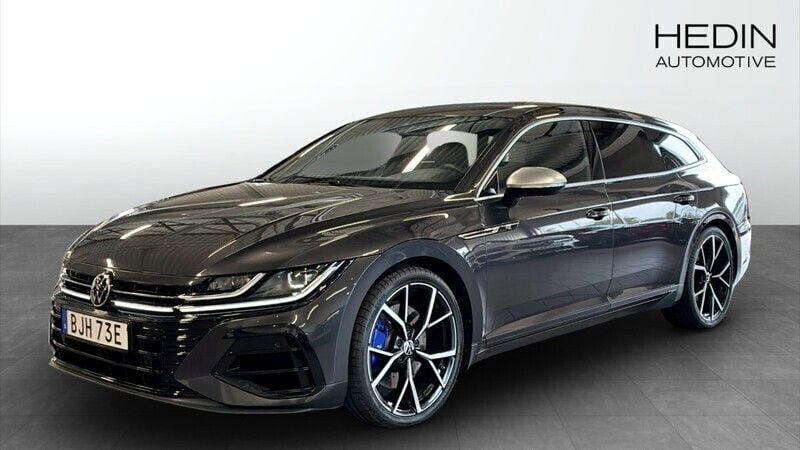 Mörkgrå (black) Begagnad 2022 VW Arteon R Kombi | 424 900 kr - Bild 1/4