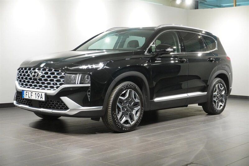 Svart Begagnad 2022 Hyundai Santa Fe Advanced SUV | 479 900 kr (Marknadspris) - Bild 1/4