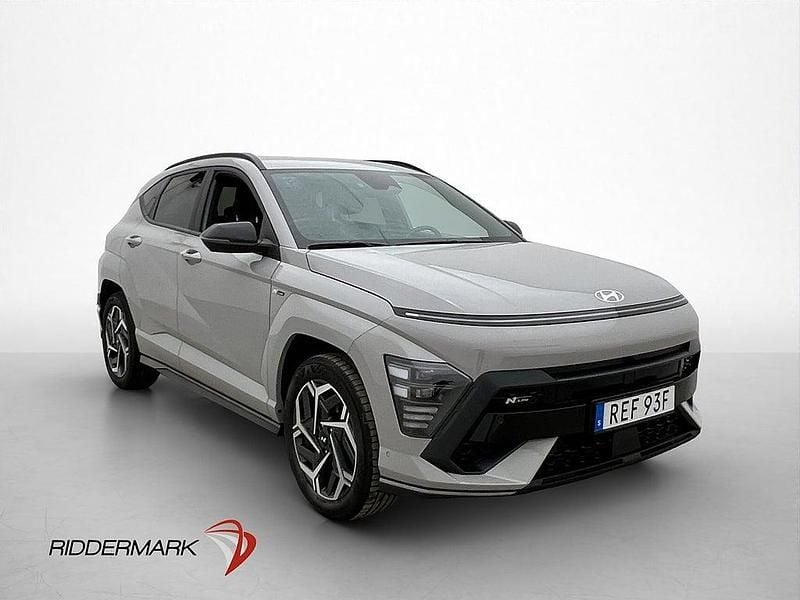 Begagnad Hyundai Kona N Line 141 HK (103 kW) 2023 Grå SUV