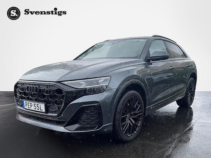 Grå Ny 2024 Audi Q8 S-Line SUV | 997 000 kr - Bild 1/4
