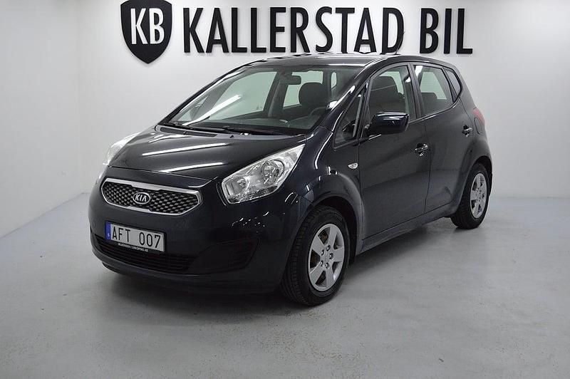 Svart Begagnad 2010 Kia Venga Halvkombi | 54 900 kr (Marknadspris) - Bild 1/4