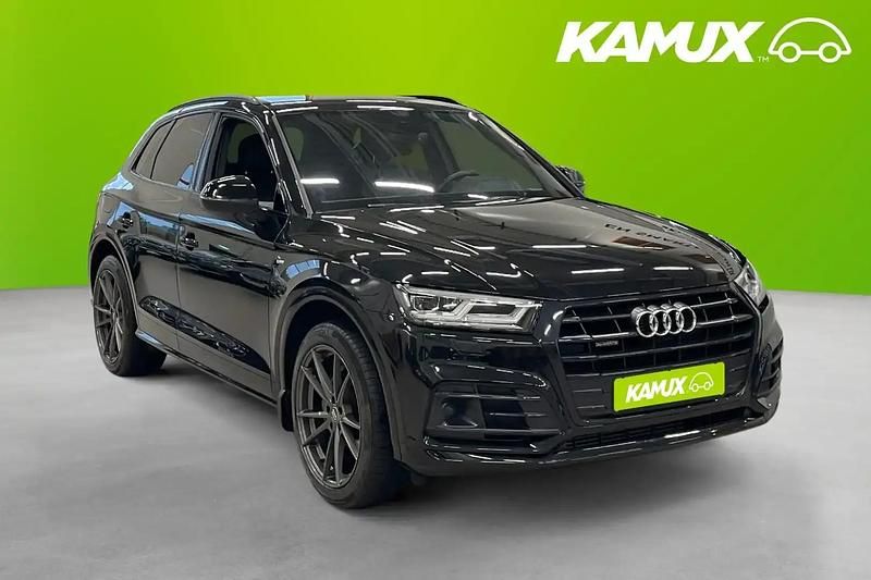 Svart Begagnad 2018 Audi Q5 S-Line SUV | 358 700 kr (Lite dyr) - Bild 1/4