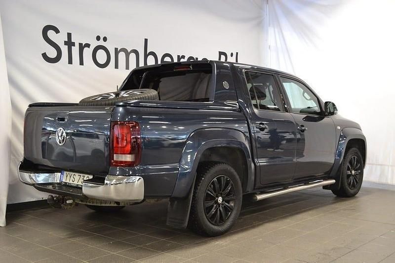 Begagnad VW Amarok 227 HK (166 kW) 2018 Blå Pickup