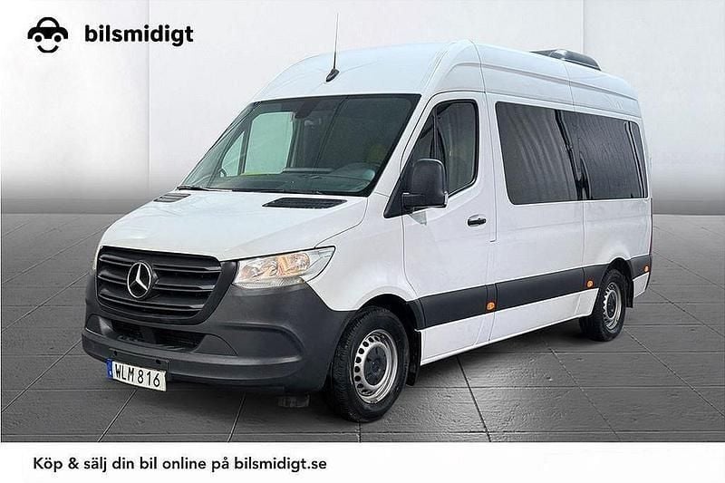 Vit Begagnad 2018 Mercedes Sprinter Van | 439 900 kr - Bild 1/3