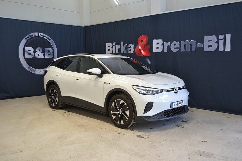 Vit Begagnad 2022 VW ID.4 Pro Performance SUV | 450 000 kr (Dyr) - Bild 1/4