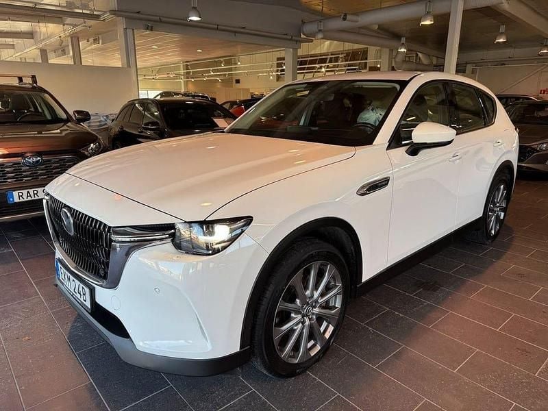 Vit Begagnad 2023 Mazda CX-60 Exclusive-Line SUV | 379 900 kr (Bra pris) - Bild 1/4