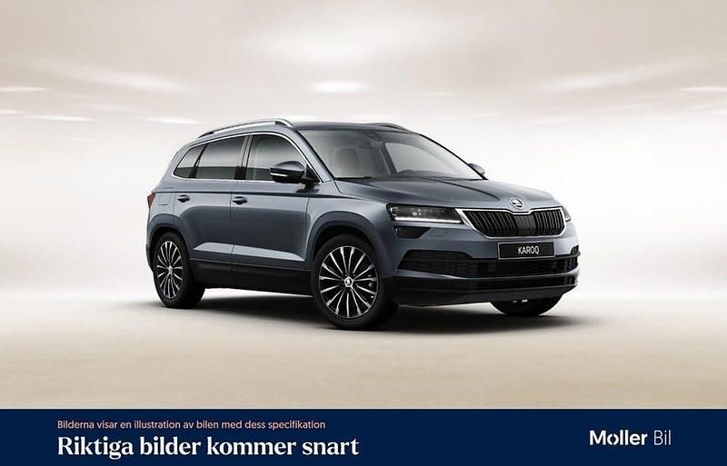Quartz grey metallic Begagnad 2020 Skoda Karoq Style SUV | 299 900 kr (Dyr) - Bild 1/4