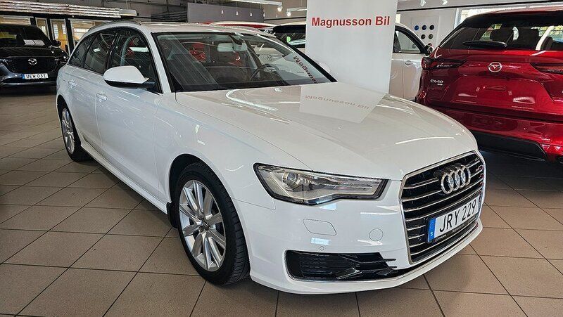 Vit Begagnad 2015 Audi A6 Kombi | 169 000 kr (Marknadspris) - Bild 1/3