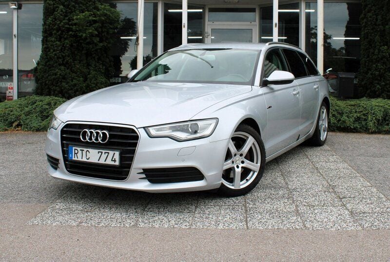 Silver Begagnad 2014 Audi A6 Proline Kombi | 119 900 kr (Marknadspris) - Bild 1/4