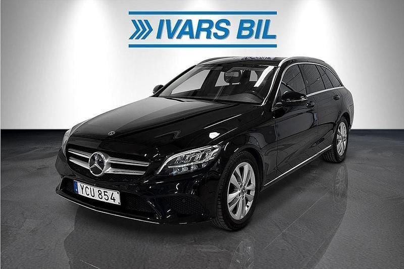 Svart Begagnad 2018 Mercedes C200 Kombi | 239 000 kr (Marknadspris) - Bild 1/4