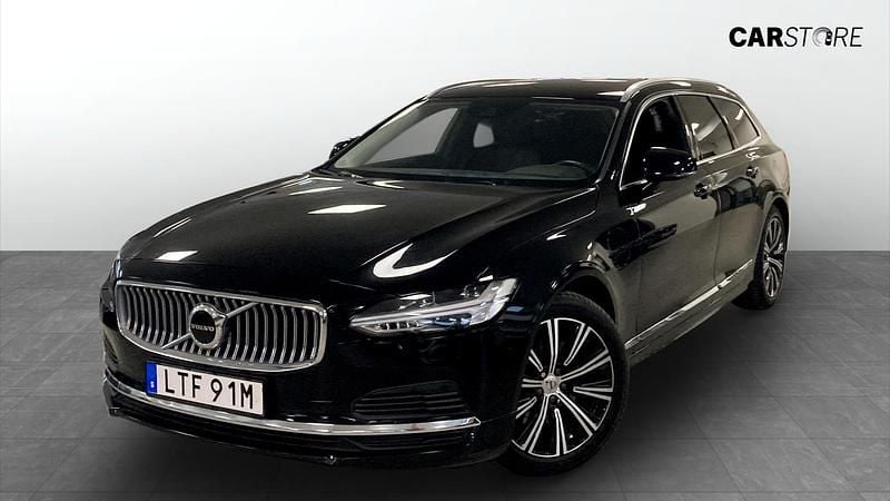 Svart Begagnad 2021 Volvo V90 Inscription Kombi | 339 900 kr (Superpris) - Bild 1/4