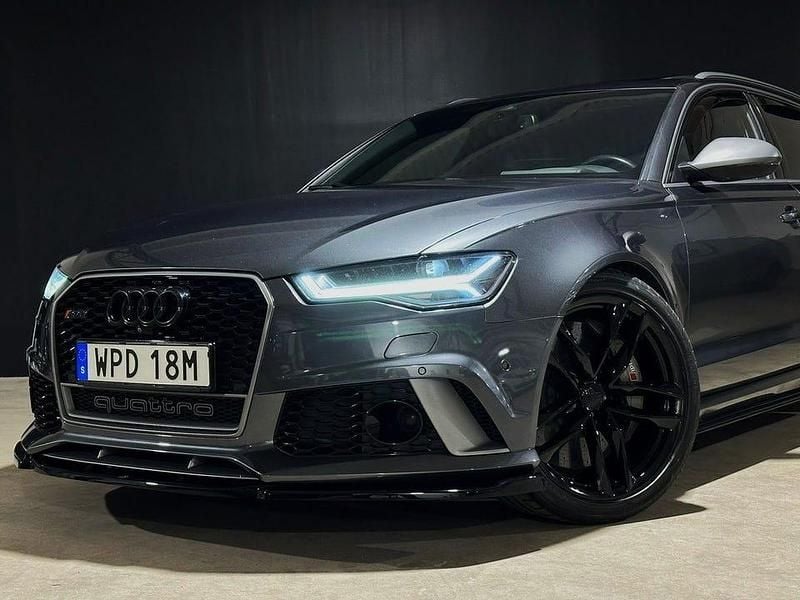 Begagnad Audi RS6 Performance 606 HK (445 kW) 2016 Grå Kombi