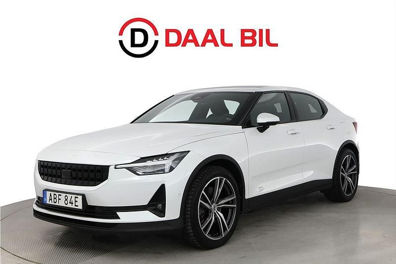 Begagnad Polestar 2 Long Range Dual motor 309 kW (421 HK) 2021 Vit Halvkombi