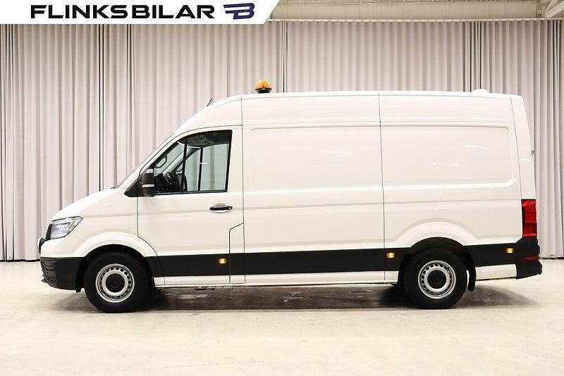 Vit Begagnad 2020 VW Crafter Van | 398 750 kr (Marknadspris) - Bild 1/4
