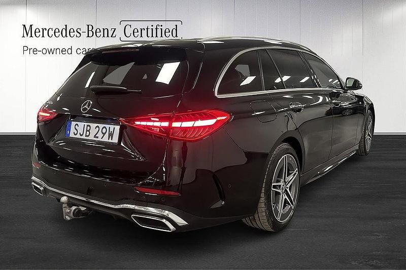 Begagnad Mercedes C300e Premium 204 HK (150 kW) 2025 Svart Kombi