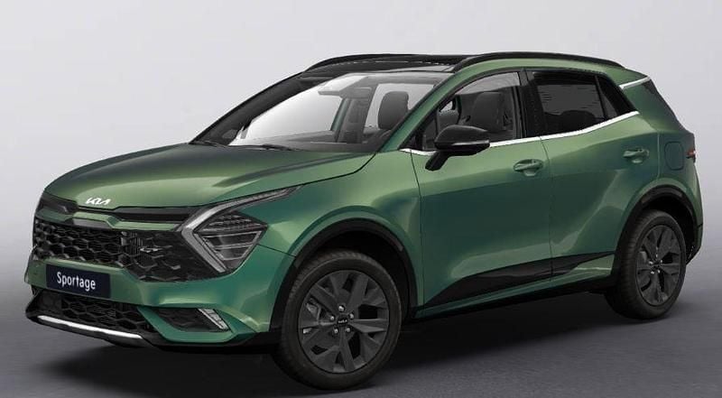 Grön (experience green metallic) Ny 2025 Kia Sportage GT-Line SUV | 478 540 kr (Bra pris) - Bild 1/1