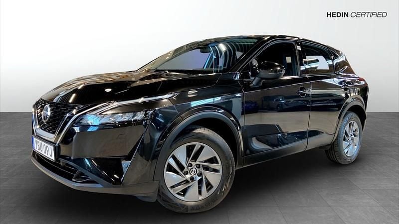 Svart (black) Begagnad 2022 Nissan Qashqai Acenta SUV | 249 900 kr (Marknadspris) - Bild 1/4