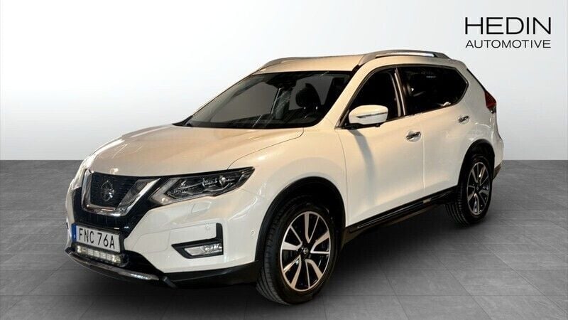 Vit (white) Begagnad 2018 Nissan X-Trail SUV | 174 900 kr (Superpris) - Bild 1/4
