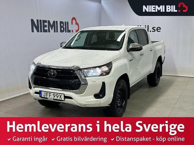 Vit Begagnad 2023 Toyota HiLux Pickup | 559 900 kr (Lite dyr) - Bild 1/3