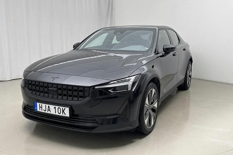 Begagnad Polestar 2 Standard Range Single Motor 169 kW (231 HK) 2023 Svart Halvkombi