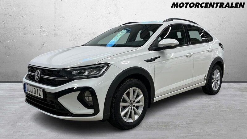 Vit Begagnad 2023 VW Taigo SUV | 264 000 kr (Marknadspris) - Bild 1/4