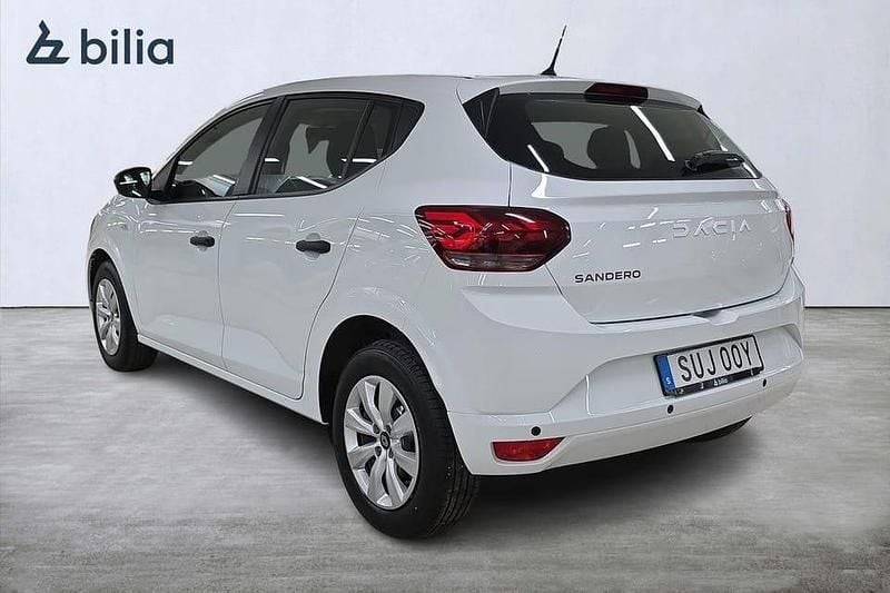Begagnad Dacia Sandero Essentiel 91 HK (66 kW) 2022 Vit Halvkombi