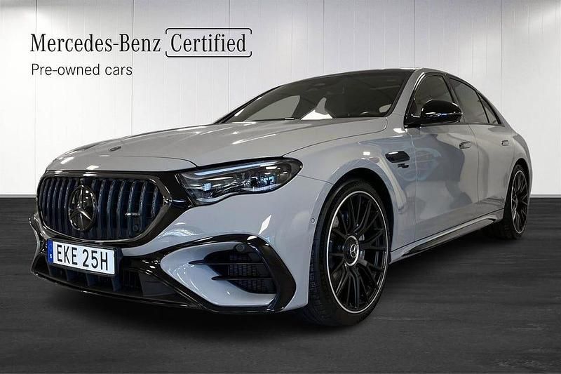 Grå Begagnad 2025 Mercedes E53 AMG Premium Plus Sedan | 1 199 000 kr - Bild 1/4