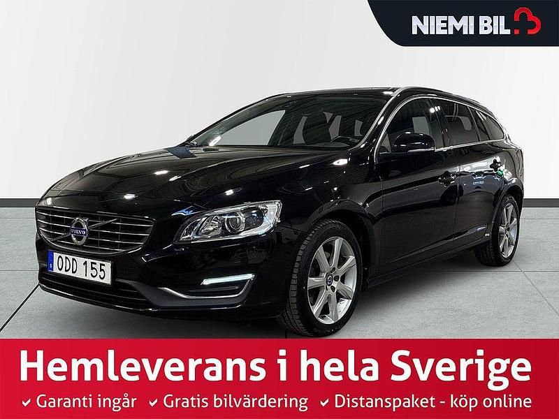 Svart Begagnad 2016 Volvo V60 Momentum Kombi | 189 900 kr (Marknadspris) - Bild 1/3