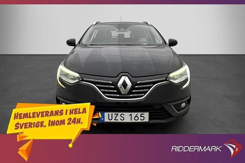 Begagnad Renault Mégane GrandTour Bose Edition 110 HK (80 kW) 2017 Svart Kombi