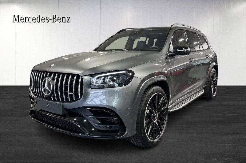 Grå (grey) Ny 2024 Mercedes GLS63 AMG AMG SUV | 2 202 250 kr - Bild 1/4