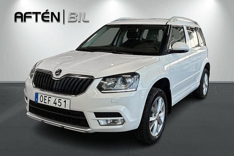 Vit Begagnad 2016 Skoda Yeti SUV | 104 000 kr (Bra pris) - Bild 1/3