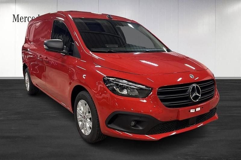 Ny Mercedes Citan 112 116 HK (85 kW) 2025 Röd Van